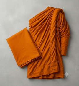 Authentic Cotton Meditation Robe & Shawl Set