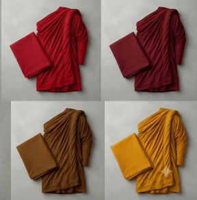 Authentic Cotton Meditation Robe & Shawl Set