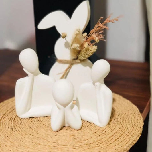 Minimalist Abstract Thinker Figures Set | Modern Home Decor