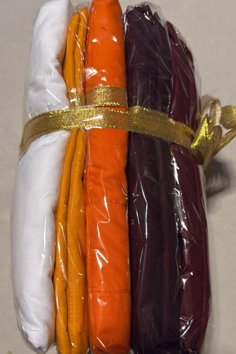 Buddhist Monk Robe & Shawl Set